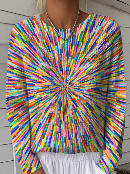 Women Striped Long Sleeve Comfy Vintage Sweater, As picture, Sweaters
Women Striped Long Sleeve Comfy Vintage Sweater, As picture, Sweaters