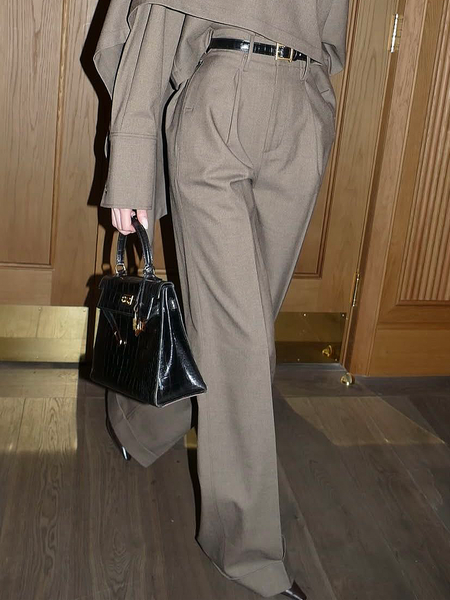 Urban Plain Straight Pants, As picture, Pants 
Urban Plain Straight Pants, As picture, Pants