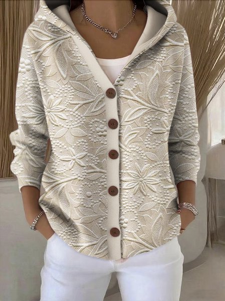 Women Floral Long Sleeve Hoodie Casual Spring/Fall Cardigan Outerwear, Khaki, Cardigans
Women Floral Long Sleeve Hoodie Casual Spring/Fall Cardigan Outerwear, Khaki, Cardigans