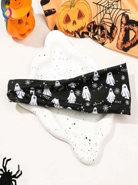 Halloween Skull Ghost Floral Headband Horror Flat Cross Hairband Headband, Color9, Women Hair Accessories 
Halloween Skull Ghost Floral Headband Horror Flat Cross Hairband Headband, Color9, Women Hair Accessories
