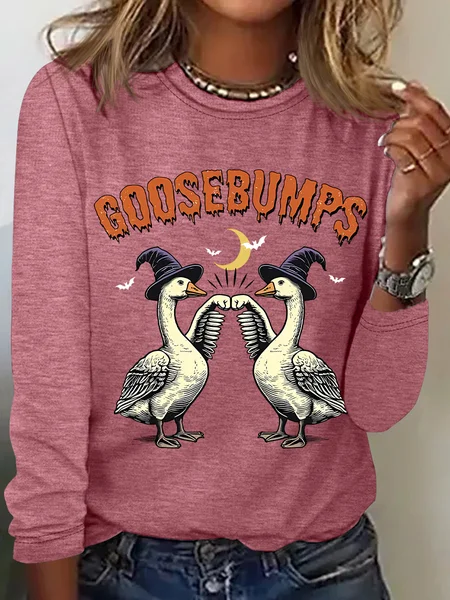 Crew Neck Long Sleeve Halloween Regular Medium Elasticity Loose Blouse For Women, Watermelon, T-shirts
Crew Neck Long Sleeve Halloween Regular Medium Elasticity Loose Blouse For Women, Watermelon, T-shirts