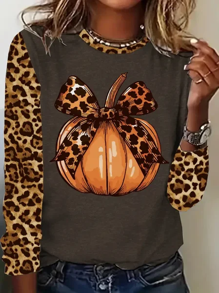 Vintage Halloween (pumpkin) Crew Neck Long Sleeve T-shirt, As picture, T-shirts
Vintage Halloween (pumpkin) Crew Neck Long Sleeve T-shirt, As picture, T-shirts
