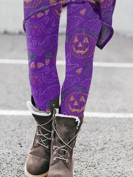 Women Halloween Vintage All Season Long Leggings, Purple, Pants
Women Halloween Vintage All Season Long Leggings, Purple, Pants