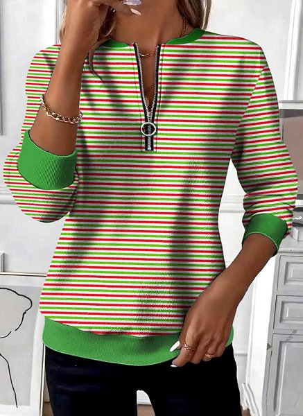 Casual Stand Collar Geometric Sweatshirt, Green, Hoodies & Sweatshirts
Casual Stand Collar Geometric Sweatshirt, Green, Hoodies & Sweatshirts