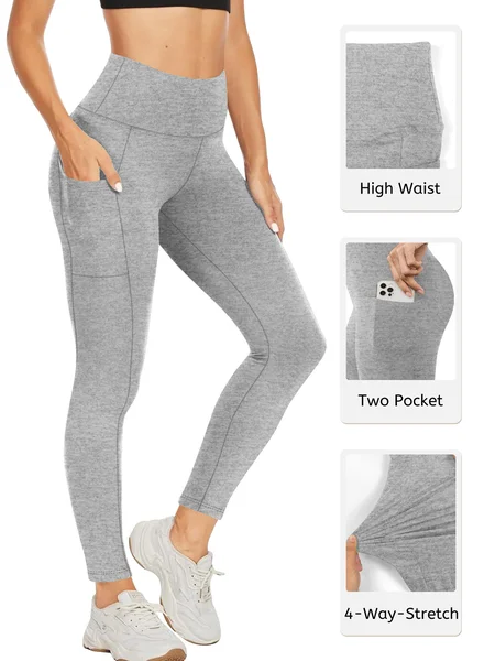 Casual Tight Gradient Pattern Leggings, Light gray, leggings
Casual Tight Gradient Pattern Leggings, Light gray, leggings