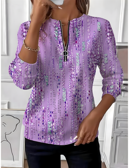 Vintage Crew Neck Geometric Sweatshirt, Purple, Hoodies & Sweatshirts
Vintage Crew Neck Geometric Sweatshirt, Purple, Hoodies & Sweatshirts