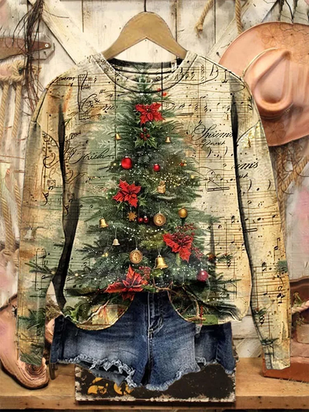 Women Christmas Crew Neck Printing Casual Spring/Fall Long Sleeve Sweatshirt, As picture, Sweatshirts & Hoodies
Women Christmas Crew Neck Printing Casual Spring/Fall Long Sleeve Sweatshirt, As picture, Sweatshirts & Hoodies