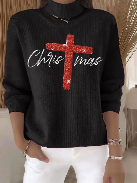 Women Christmas Long Sleeve Comfy Vintage Sweater, Black, Sweaters
Women Christmas Long Sleeve Comfy Vintage Sweater, Black, Sweaters