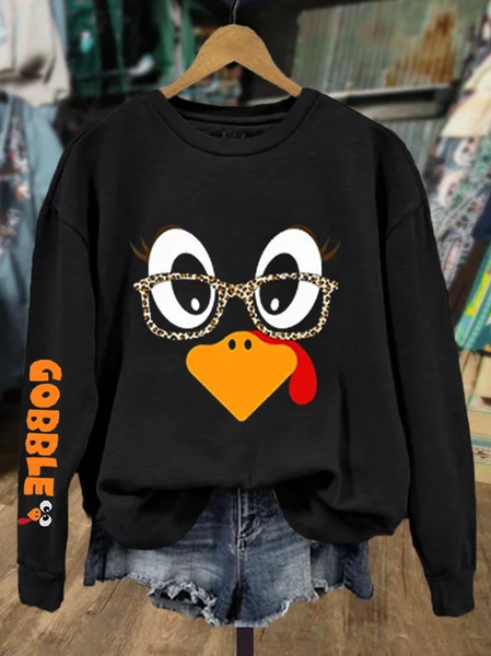 Women Thanksgiving Turkey Casual Crew Neck Long Sleeve Spring/Fall Sweatshirts, Black, Sweatshirts & Hoodies
Women Thanksgiving Turkey Casual Crew Neck Long Sleeve Spring/Fall Sweatshirts, Black, Sweatshirts & Hoodies