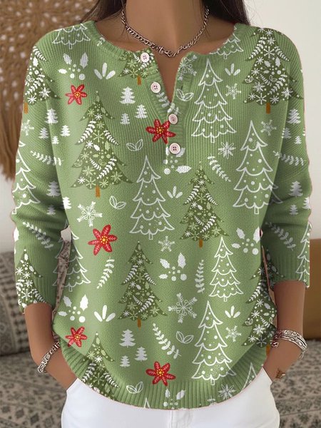 Women Christmas Long Sleeve Comfy Casual Sweater, Green, Sweaters
Women Christmas Long Sleeve Comfy Casual Sweater, Green, Sweaters