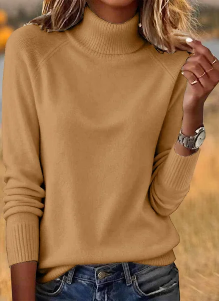 Women Cotton Plain Long Sleeve Comfy Casual Sweater, Khaki, Sweaters
Women Cotton Plain Long Sleeve Comfy Casual Sweater, Khaki, Sweaters