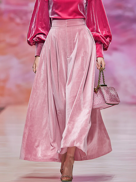 Urban Zipper Plain Midi Skirt, Pink, Skirts
Urban Zipper Plain Midi Skirt, Pink, Skirts