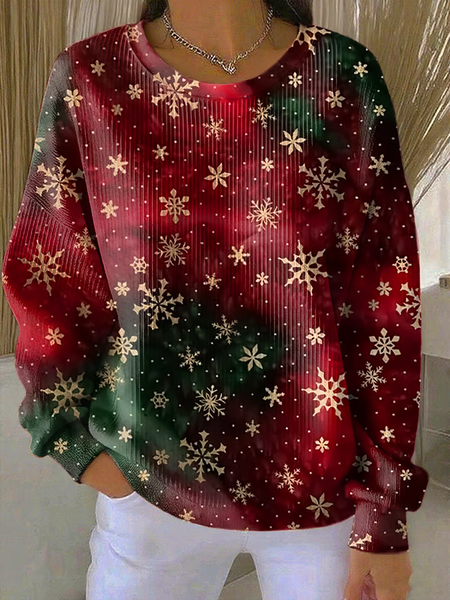 Women Christmas Crew Neck Printing Casual Spring/Fall Long Sleeve Sweatshirt, Wine red, Sweatshirts & Hoodies
Women Christmas Crew Neck Printing Casual Spring/Fall Long Sleeve Sweatshirt, Wine red, Sweatshirts & Hoodies