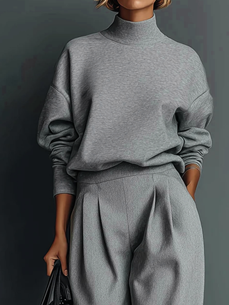 Casual Plain Zipper Stand Collar Sweatshirt, Gray, Hoodies and Sweatshirts
Casual Plain Zipper Stand Collar Sweatshirt, Gray, Hoodies and Sweatshirts