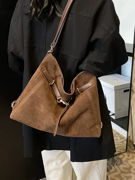 Casual Shoulder Bag, Brown, Crossbody Bags
Casual Shoulder Bag, Brown, Crossbody Bags