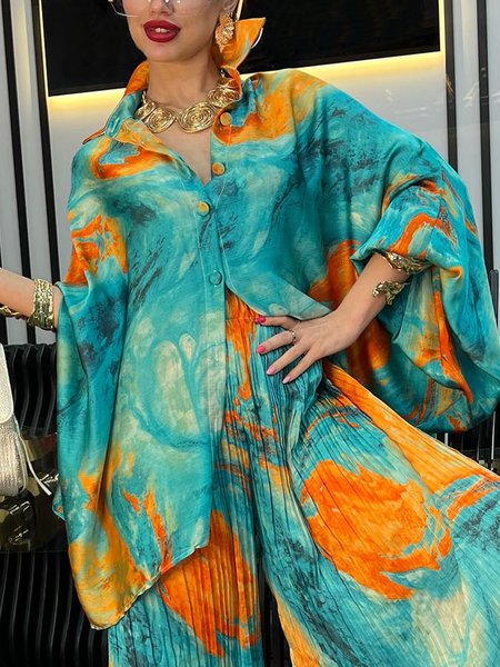 Vacation Random Print Printing Shirt Collar Dolman Sleeve Shirt, As picture, Blouses and Shirts
Vacation Random Print Printing Shirt Collar Dolman Sleeve Shirt, As picture, Blouses and Shirts