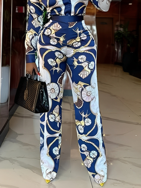 Urban Geometric Straight Pants, As picture, Pants
Urban Geometric Straight Pants, As picture, Pants