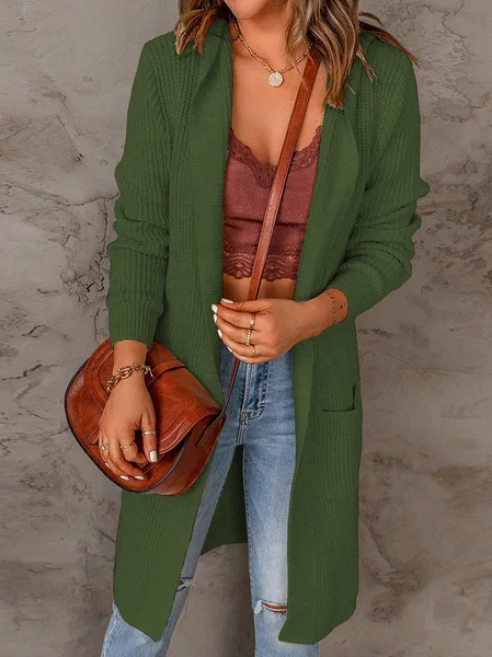 Loose Pocket Stitching Casual Others Cardigans, Army green, Sweaters & Cardigans
Loose Pocket Stitching Casual Others Cardigans, Army green, Sweaters & Cardigans
