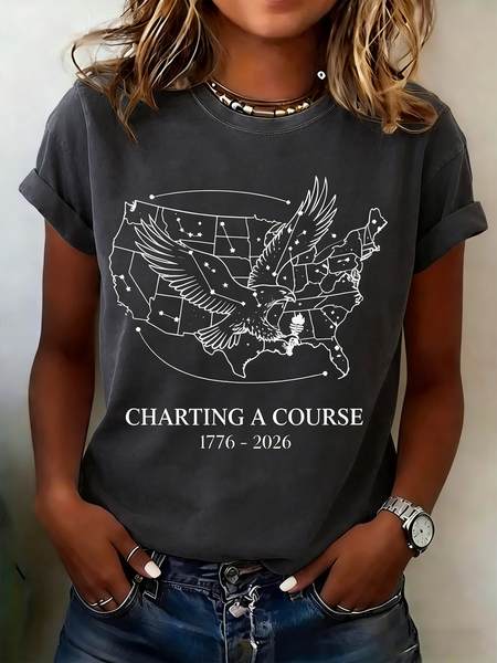 Casual USA/US/American Crew Neck Short Sleeve T-shirt, Deep gray, T-shirts
Casual USA/US/American Crew Neck Short Sleeve T-shirt, Deep gray, T-shirts
