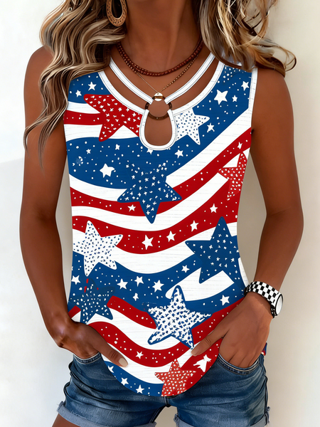 Vintage America Flag Tank Top, Blue, Tanks & Camis
Vintage America Flag Tank Top, Blue, Tanks & Camis