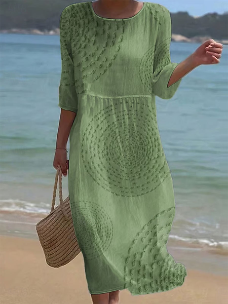 Women 3D Printing Summer Dress Half Sleeve A-Line Dress, Green, Dresses
Women 3D Printing Summer Dress Half Sleeve A-Line Dress, Green, Dresses
