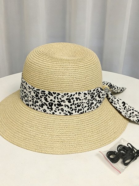 Daily Leopard Straw, Beige, Hats
Daily Leopard Straw, Beige, Hats