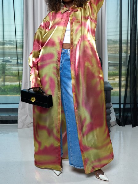 Urban Printing Random Print Shirt Collar Kimono, As picture, Kimonos
Urban Printing Random Print Shirt Collar Kimono, As picture, Kimonos