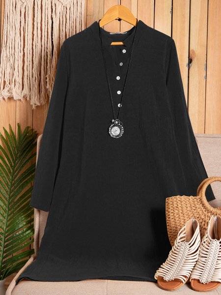 Women Spring Midi Weaving Dress Crew Neck Shift Daily Casual Cotton Weaving Dress, Black, Casual Dresses
Women Spring Midi Weaving Dress Crew Neck Shift Daily Casual Cotton Weaving Dress, Black, Casual Dresses
