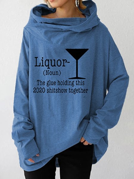 Gray Cowl Neck Cotton-Blend Casual Shirt & Top, Blue, Sweatshirts & Hoodies
Gray Cowl Neck Cotton-Blend Casual Shirt & Top, Blue, Sweatshirts & Hoodies