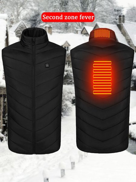 Men And Women The Same USB Smart Temperature Control Heating Vest Jacket, Black, Jacket
Men And Women The Same USB Smart Temperature Control Heating Vest Jacket, Black, Jacket