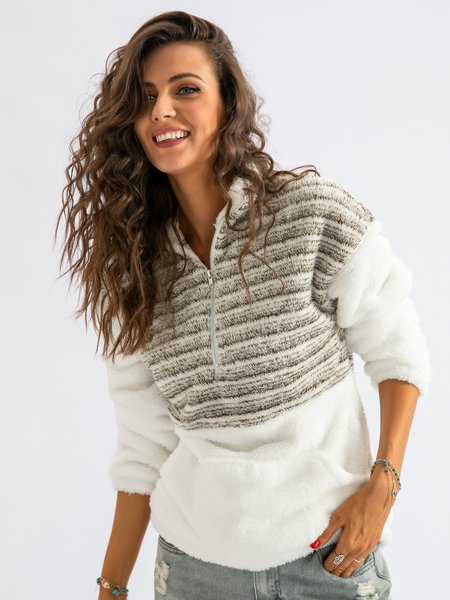 Paneled Stripes Long Sleeve Casual Zipper Sweatshirt, Coffee, Sweatshirts & Hoodies
Paneled Stripes Long Sleeve Casual Zipper Sweatshirt, Coffee, Sweatshirts & Hoodies