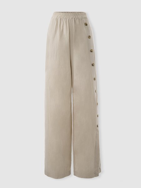 

Casuale Cotone Pantaloni, Albicocca, Pants