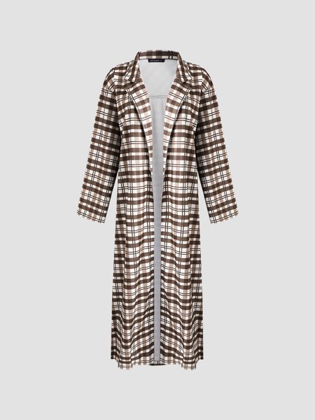 Shawl Collar Long Sleeve Outerwear, Apricot, Coats
Shawl Collar Long Sleeve Outerwear, Apricot, Coats