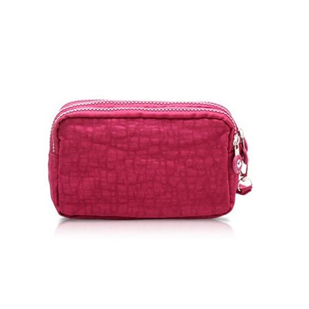 

Multi Pockets Nylon Phone Purse Wallet Clutches, Peach, Auto-Clearance