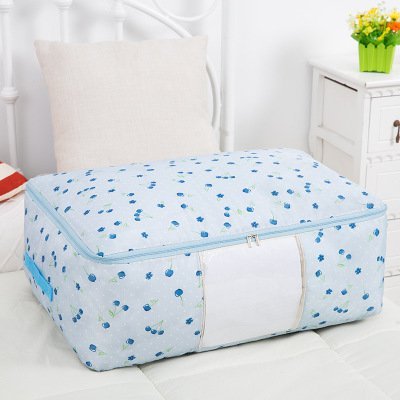 Washable Portable Storage Container Lovely Print Oxford Clothes Quilts Storage Bags Folding Organizer