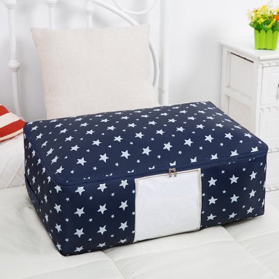 Washable Portable Storage Container Lovely Print Oxford Clothes Quilts Storage Bags Folding Organizer