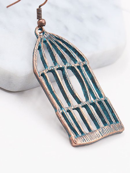 

Womens Alloy Asymmetry Earrings, As picture, Earrings
