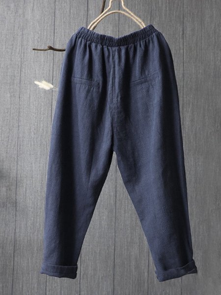

Women Casual Cotton Bottoms, Blue, Shorts