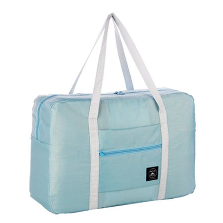 

Capacity Waterproof Travel Luggage Bag Foldable, Blue, Accessories