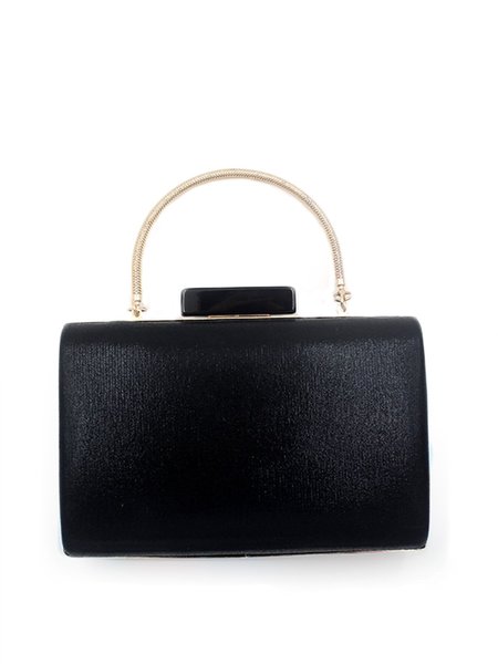 

Black Clasp Lock Clutch, Clutches