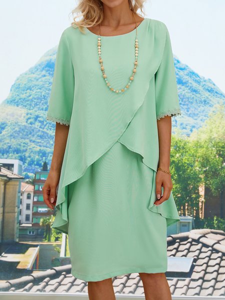

Elegant Dress, Gray, Dresses