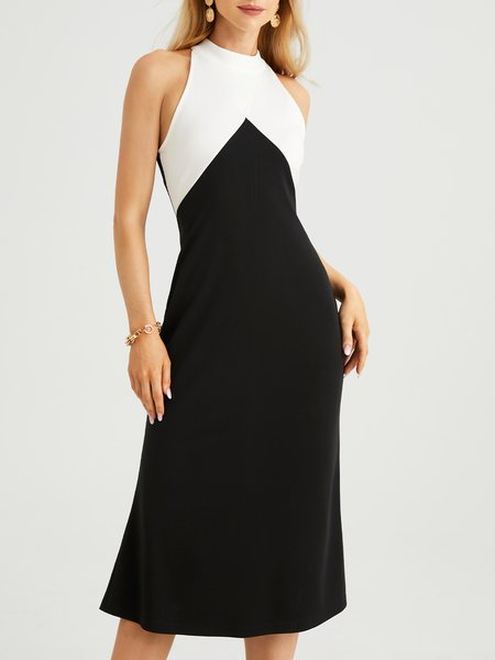 

Stylewe Crew Neck Elegant Regular Fit Party Dress, Black, Dresses