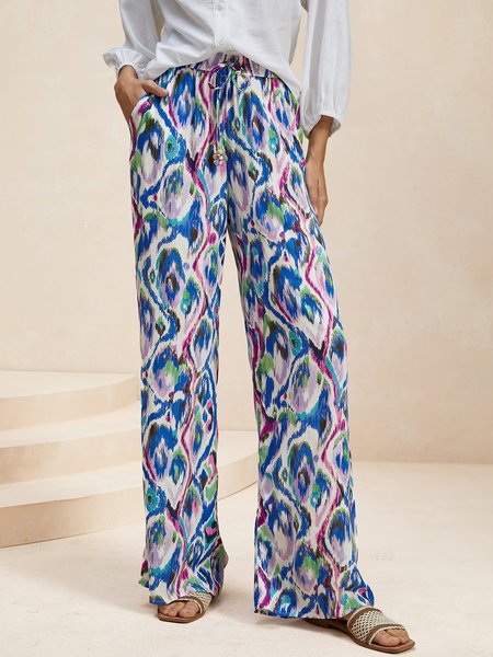 

Casual Camo Long Pant, Deep blue, Pants
