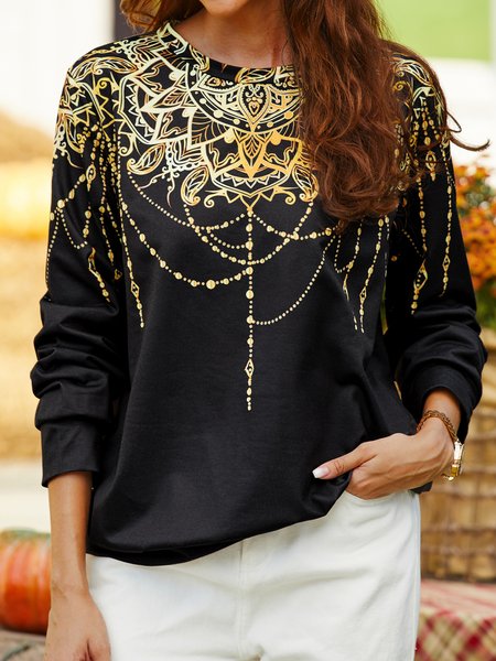 

Regular Fit Casual Sweatshirt, Black, Sweatshirts & Hoodies