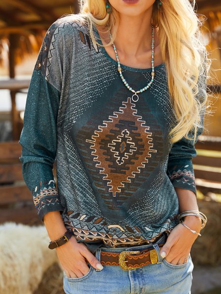 

Round Neck T-shirt, Green, T-Shirts