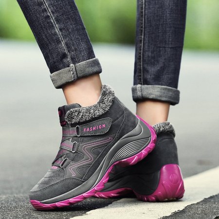 2018 Inverno Donna Stivali da neve, Grigio, Athletic & Casual Shoes