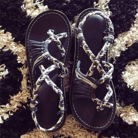

Sandali Multiple-colore Incrociato da Donna, Come immagine, Sandals