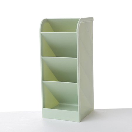 

4 Slots Organizer for Stationery Tools, Lightgreen, Storage Bags