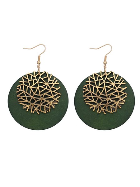 

Orecchini Vintage in Lega, Verde, Earring