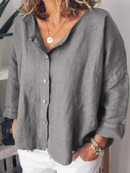 

Women Casual Loose Tops Tunic, Gray, Summer Clearance
